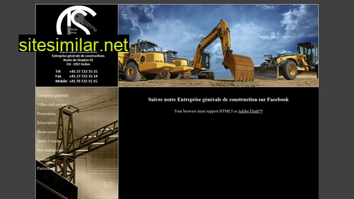 is-construction.ch alternative sites
