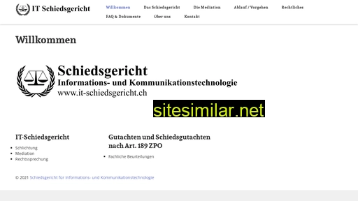 it-schiedsgericht.ch alternative sites