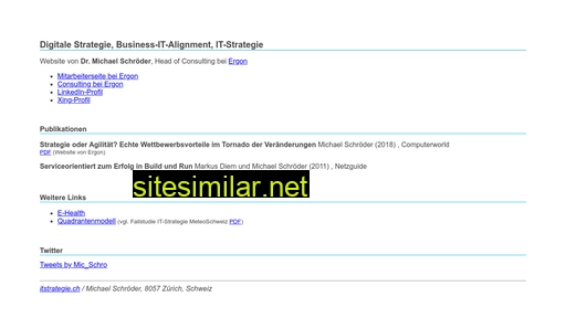 itstrategy.ch alternative sites