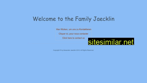 jaecklin.ch alternative sites