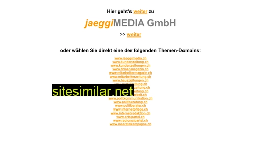 Jaeggi-media similar sites