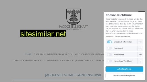 jagdgontenschwil.ch alternative sites