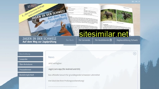 jageninderschweiz.ch alternative sites