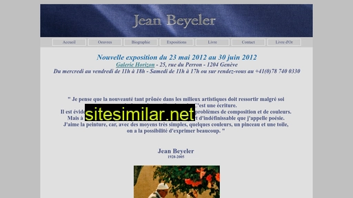 jeanbeyeler.ch alternative sites