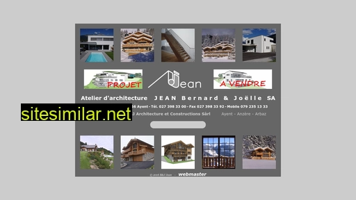 jean-architecture.ch alternative sites