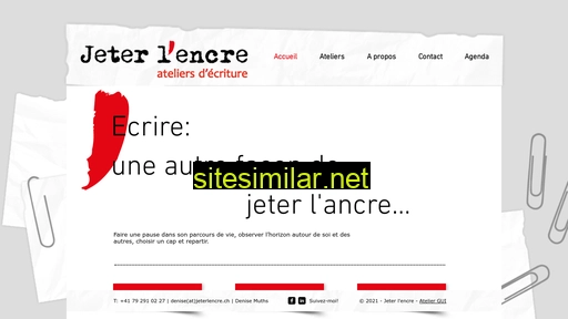 jeterlencre.ch alternative sites