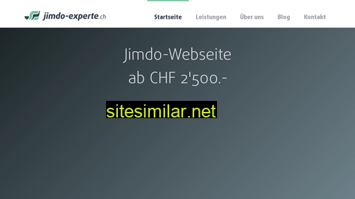 jimdo-experte.ch alternative sites