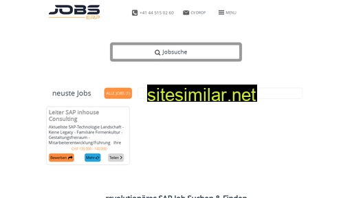 jobs-erp.ch alternative sites