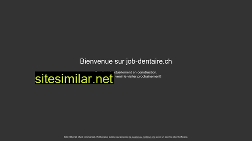job-dentaire.ch alternative sites