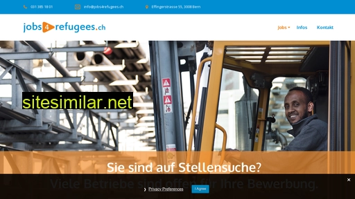 jobs4refugees.ch alternative sites