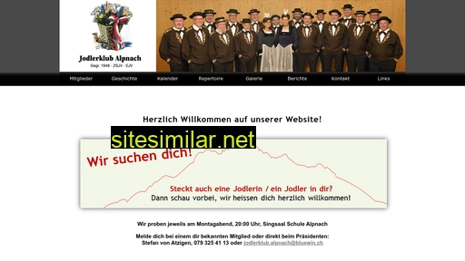jodlerklub-alpnach.ch alternative sites