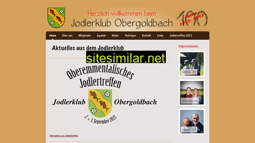 Jodlerklub-obergoldbach similar sites