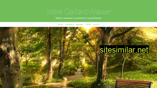 joelle-gaillard-wasser.ch alternative sites
