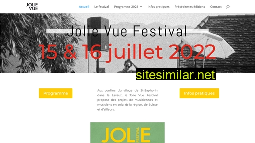 jolievuefestival.ch alternative sites