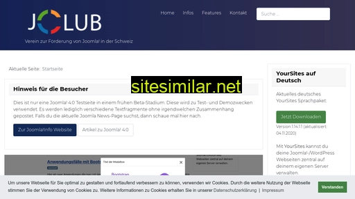 joomlaclub.ch alternative sites