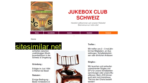 Jukeboxclubschweiz similar sites