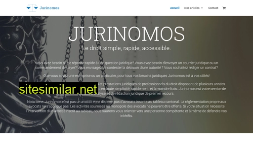 jurinomos.ch alternative sites