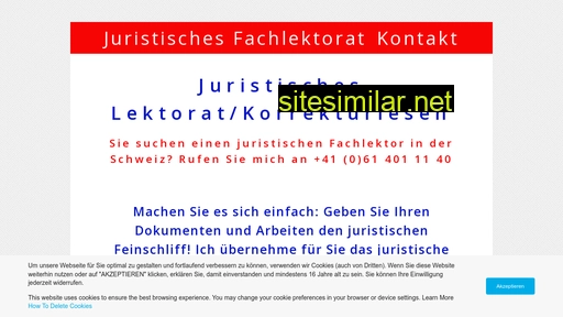 juristischeslektorat.ch alternative sites