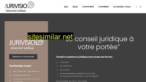 jurivisio.ch alternative sites