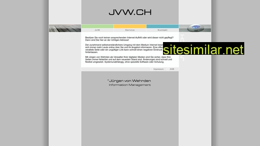 jvw.ch alternative sites
