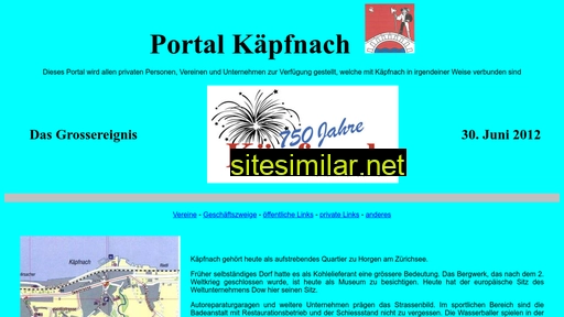 kaepfnach.ch alternative sites