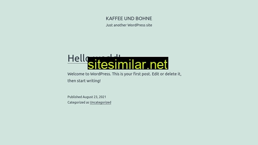 kaffeeundbohne.ch alternative sites