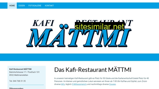 kafi-maettmi.ch alternative sites