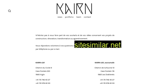 kairn.ch alternative sites