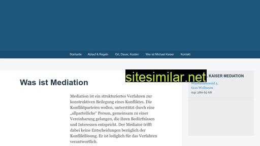 kaisermediation.ch alternative sites