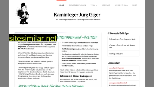 kaminfeger-giger.ch alternative sites
