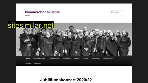 kammerchor-akusma.ch alternative sites