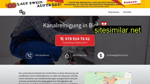 kanalreinigungbiel.ch alternative sites