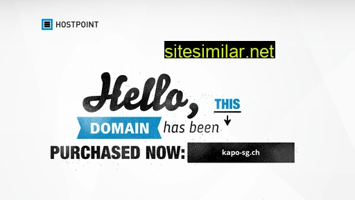 kapo-sg.ch alternative sites