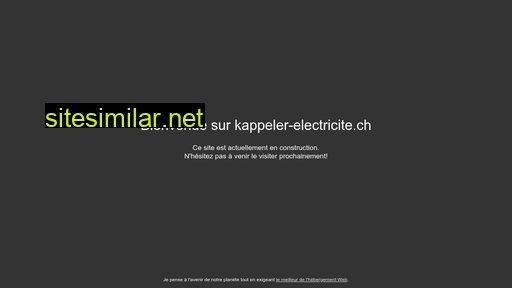 kappeler-electricite.ch alternative sites