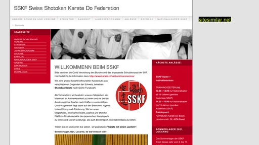 Karate-sskf similar sites