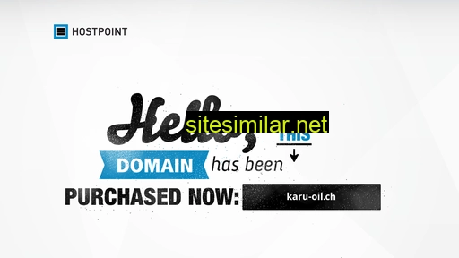 karu-oil.ch alternative sites