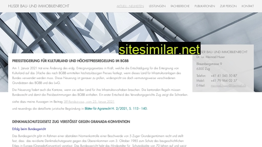 katasterrecht.ch alternative sites