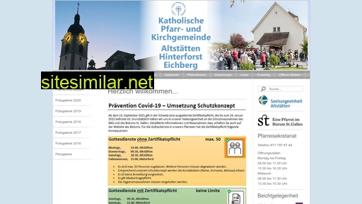 kath-altstaetten.ch alternative sites