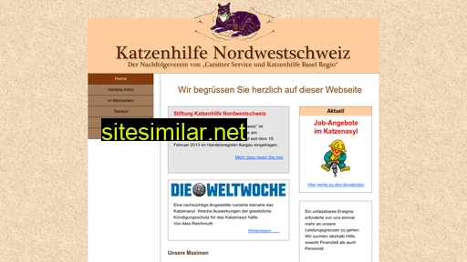 katzenhilfe.ch alternative sites