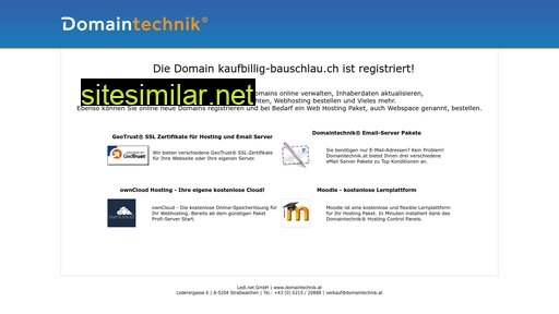 kaufbillig-bauschlau.ch alternative sites