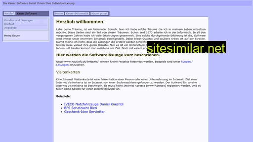 kausoft.ch alternative sites