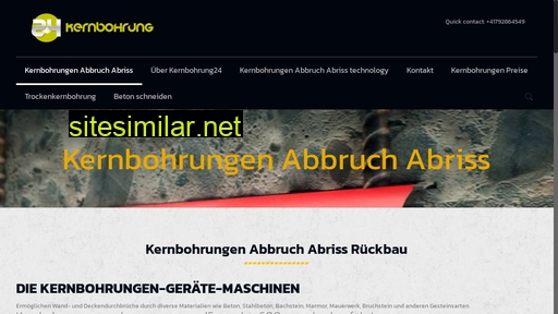 kernbohrung24.ch alternative sites