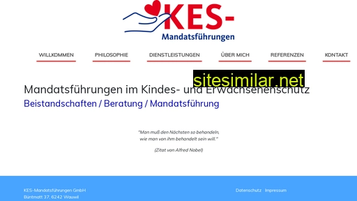 kes-mandatsfuehrungen.ch alternative sites