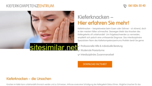 kieferknacken-kieferkompetenzzentrum.ch alternative sites