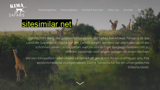 kimasafaris.ch alternative sites