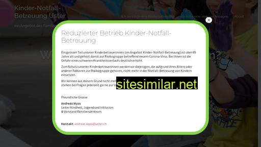kinder-notfall-betreuung.ch alternative sites