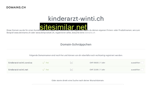 kinderarzt-winti.ch alternative sites