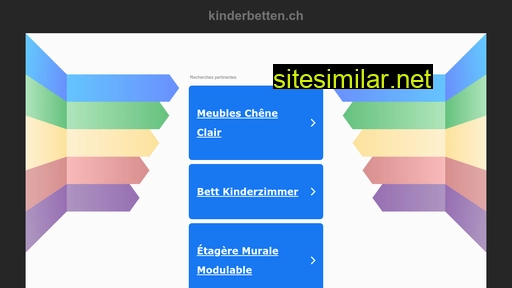 kinderbetten.ch alternative sites
