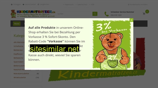 kindermatratzen.ch alternative sites