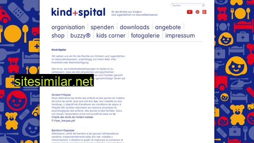 kindundspital.ch alternative sites